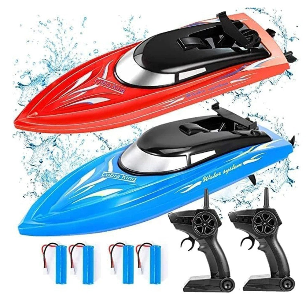 Remote Control Racing Yatch 2 Pack RH701 RC Racing Boat – 2.4Ghz High-Speed Remote Control Ship 25 ...