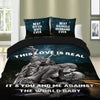 3D Skull Duvet Quilt Cover Set Pillowcases Bedding Set Single Double King Size