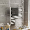 10 Bars Aluminum Towel Heater Rack Wall Electric Dryer Warmer Bathroom