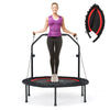 103 cm Mini Trampoline Foldable Fitness Rebounder Exercise Trampoline Adults