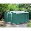 10 x 12ft XLarge Outdoor Storage Garden Shed Sliding Door Galvanised Metal