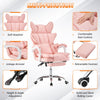 Executive Racing Gaming Chair Faux Leather Computer Desk Chair Swivel Adjustable