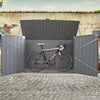 Metal Steel Garden Shed Outdoor Bike Storage House Tools Shed Put 2-3 bikes
