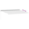 Bulliing Retractable Awning Anthracite and White 4x3 m R4R9