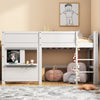 Kids Bunk Bed 3ft Cabin Bed Mid Sleeper Loft Bed Children Pine Wooden Bed Frame