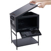 Portable Folding Camping Picnic Table Party Car Garden BBQ Storage Box W/Support