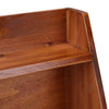 3 Tier Retro Storage Rack Wooden Desktop Organizer Cup Holder Makeup Shelf Stand