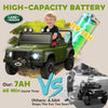 Kids Ride On Car, 12V Battery-Powered Electric Car w/ Remote Green