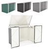 Outdoor Bike Tool Storage Shed Garden Bicycle Metal Shed Pent Tool Shed House