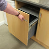 Pullout Soft Close Sliding Recycling Double Kitchen 90L Waste Bin FREE Crusher