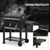 Smoker Barbecue Grill Portable Outdoor BBQ Grill w/ Wheels Garden Camping Picnic
