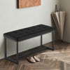 Velvet Padded Bed Bench Hallway Bench Dining Bench Ottoman Stool Living Room