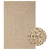 Indoor and Rug in Natural Jute - Soft, Material with Resistance, H4V7