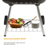 Charcoal Trolley BBQ Red Garden Outdoor Barbecue Cooking Grill Powder Wheels NEW