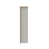 Lancaster Shoe Cabinet 2 Door 1 Drawer Storage Unit Hallway Cream Grey living