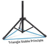 Tripod Floor Stand Gooseneck Holder For Phone iPad Tablet 4.7-12.9 Inch