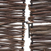 Single Wheelie Bin Storage Willow Weaving Store Cover Garden Rubbish Hide Screen