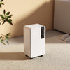 16L Portable Quiet Dehumidifier for Home, Electric Air De-Humidifier w/4 Wheels