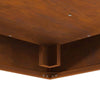 Fire Pit Square 80x80x40 cm Weathering Steel