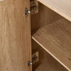 2 Doors Wooden Storage Cabinet Sideboard Hallway Living Room Kitchen Cupboard