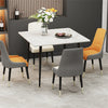 80cm Square Marble Kitchen Dining Table Meeting Room Office Lounge Coffee Table
