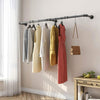 Industrial Pipe Clothes Rack Space-Saving Hanging Garment Rack Rod Laundry Room