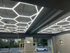 14 Hexagon LED Lighting Car Detail Van Garage Workshop Retail Lighting Barber
