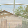 Polytunnel Greenhouse 3x2x2m Walk In Garden Plants Grow House Shed Unit Door