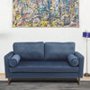 2 Seater Loveseat Velvet Sofa Modern Couch Love Seat Settee Room Apartment Home