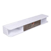 Floating TV Unit Cabinet Wall Mounted TV Stand Wall Shelving Entertainment Unit
