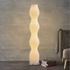 104cm Corner Floor Lamp-Standing Lamp Chrome Base for LivingRoom Bedroom Office