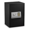 48L Digital Electronic Safe Box Cash Jewelry Safecase Security Box Cabinet w/Key