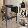 Record Player , Turntable Stand Vinyl Albums Storage Organizer Table with Wheels