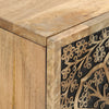 TV Cabinet Stand Entertainment Centre Media Unit Solid Wood Mango vidaXL