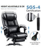 Executive Office Chair Swivel Recliner Chair Leather Computer Desk Gaming Chair