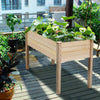 Wooden Garden Planters Flower Plant Pot Window Box Raised Bed Basket Multi Shape