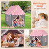 Large Kids Play House Children Indoor Outdoor Castle Fairy Tent with Light & Mat