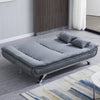 Foldable Couch Sofabed Adjustable Chair 3 Seater Sofa 3ft6 Bed for Living Room