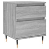 Bedside Cabinet Grey Sonoma 40x35x50 cm Engineered Wood