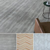 Vinyl Flooring Roll Wood Plank/Marble Tile Effect Lino Kitchen Bathroom