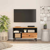 Iiaky TV Cabinet 80x33x46 Solid Wood Acacia,Television Stand for Living I2M0