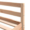 Loft Bed with Desk and Ladder 200x200 Solid Wood Pine F2Z3