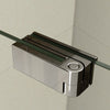 1200mm Frameless Pivot Walk in Shower Door Enclosure 8mm Glass Screen Cubicle
