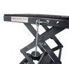 SwitZer Bike Lift Scissor 300lb Motorbike ATV Hydraulic Motorcycle With 4 Wheel
