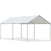 3m x 6m Heavy Duty Carport Garage Car Shelter Galvanized Steel Open Tent