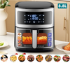 8.8L Hot Air Fryer Electric Oven Frying Cooker Kitchen Oil Free Healthy Food
