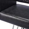 Salon Barber Chair Cube Chair PU Leather Hydraulic Pump Swivel Chair with Pedal