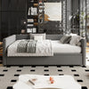 DAYBED LINEN UPHOLSTERED BED 3FT SINGLE BED FRAME WITH TRUNDLE BED GUEST BED