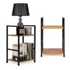 Table Bed Sofa Side Nightstand Storage Drawer Shelf Home Study Living Room Wood