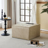 Free Combination Leather Sofa Cube with Detachable Backrest Sectional Floor Sofa
